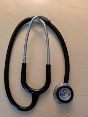 Classic Black Duel-sidded Littmann Stethoscope with Silver